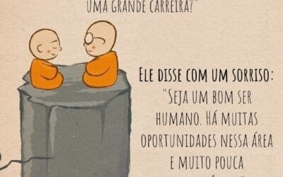 Seja um bom ser humano