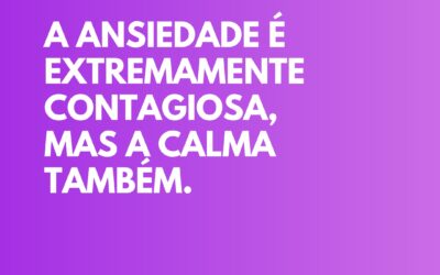 Sobre Ansiedade.